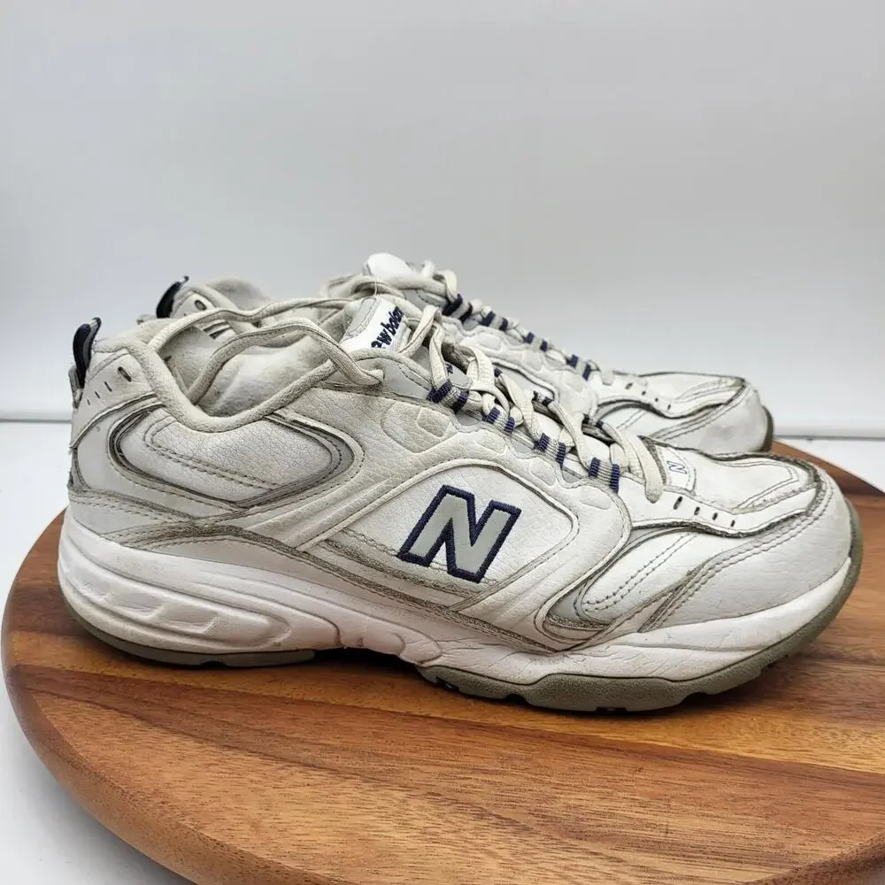 New Balance‎ 407 Running Shoes Womens 9.5 B White Leather Sneakers